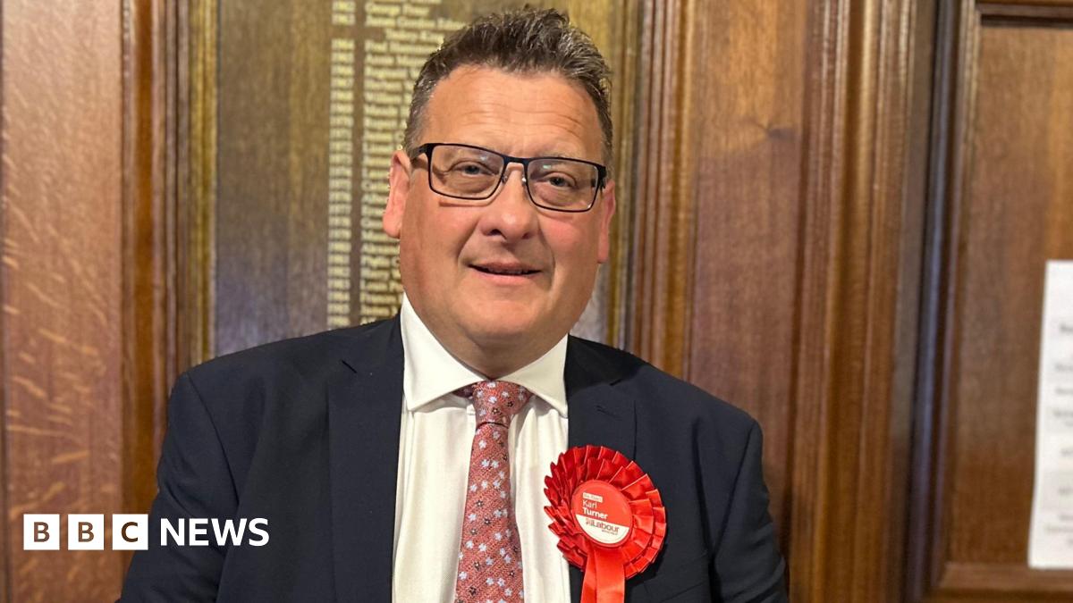 BBC News image for Outspoken MP Karl Turner suspended by Labour