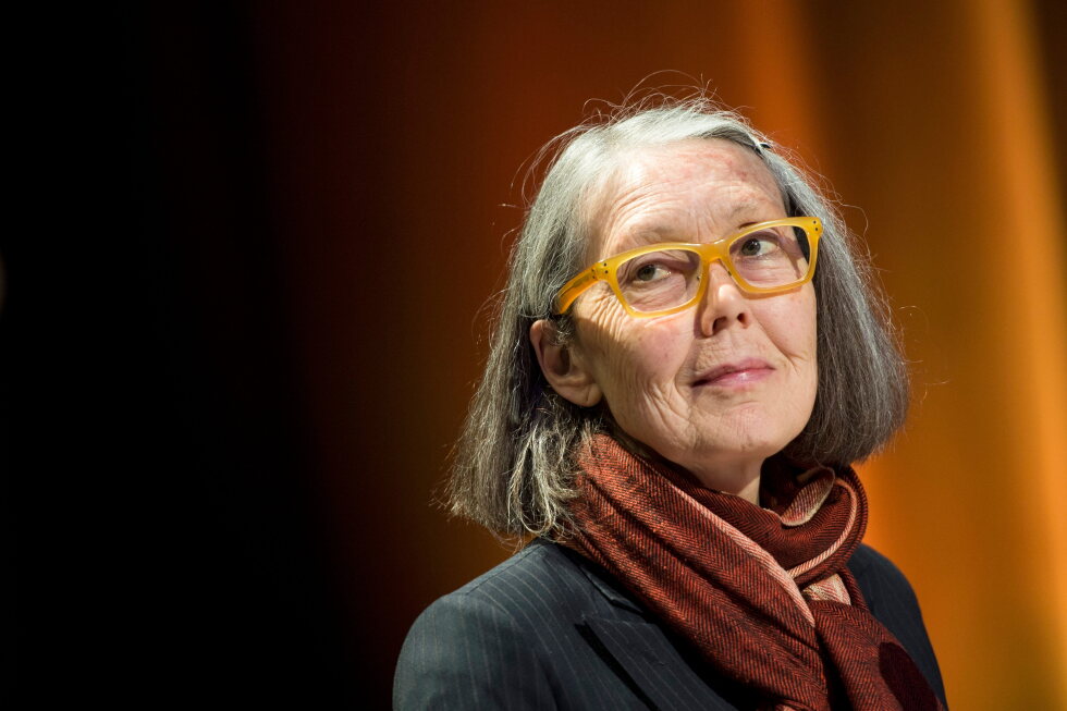 Associated Press image for Canadian author Anne Carson wins literature Nobel for 'bold and inventive' works that blend genres - AP News