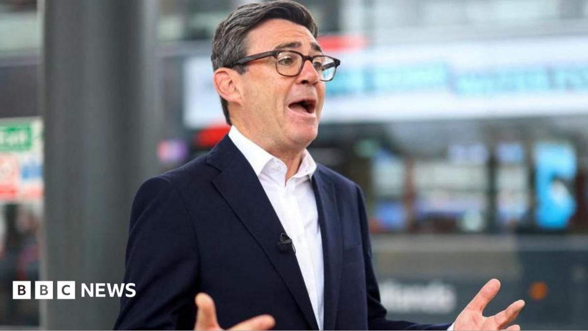 BBC News image for Andy Burnham says he's not embarrassed about hoax message exchange