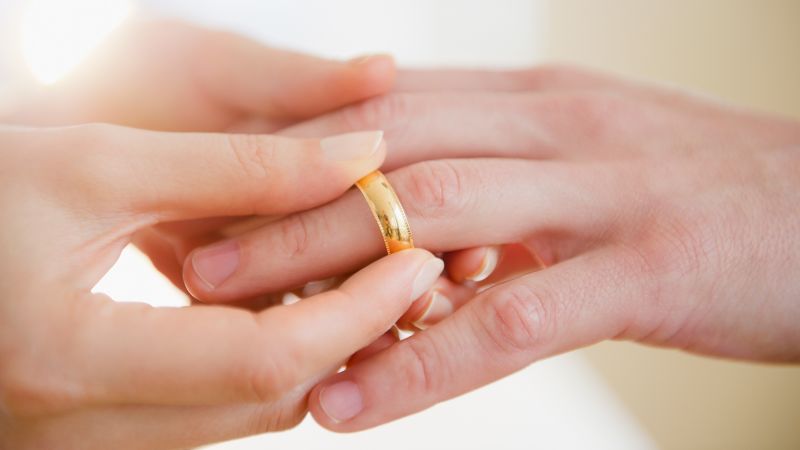 CNN image for Should’ve put a ring on it? Maybe! Marriage is linked to lower risk of cancer - CNN