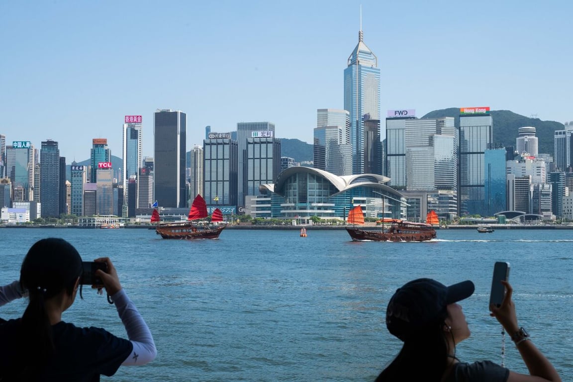 Bloomberg image for AI Deal Frenzy Powers Hong Kong Fundraising to Record Summer - Bloomberg.com
