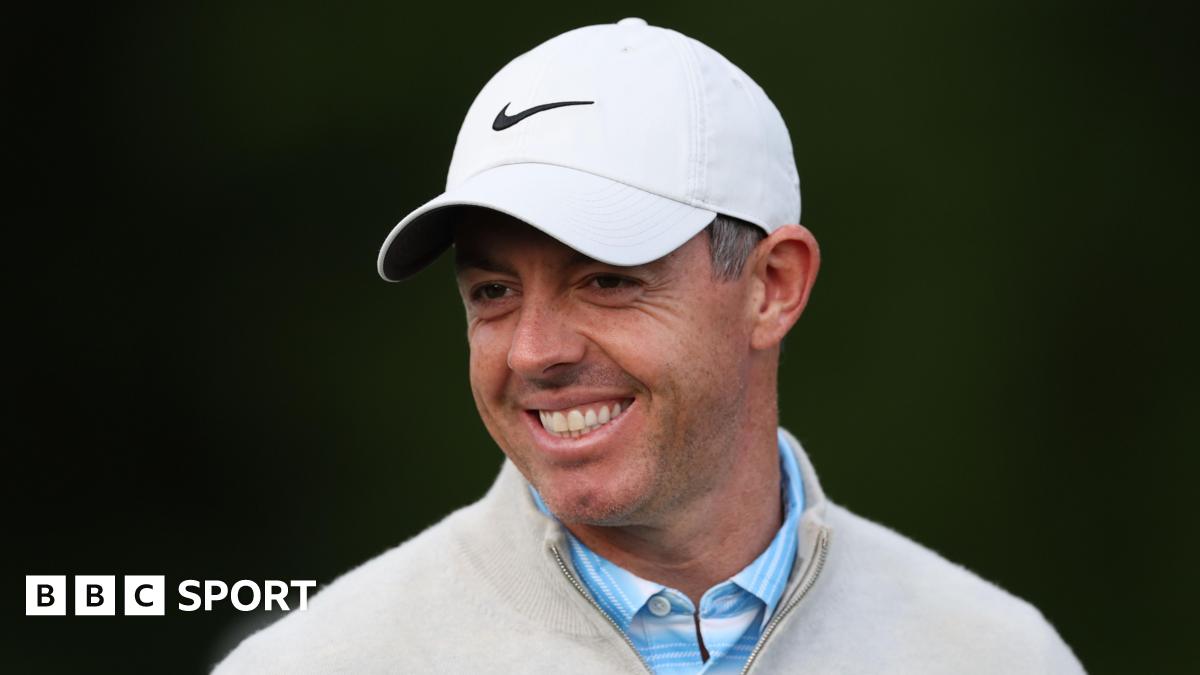 BBC News image for Rory McIlroy: Back-to-back Masters champion 'more motivated than ever' before PGA Tour return - BBC