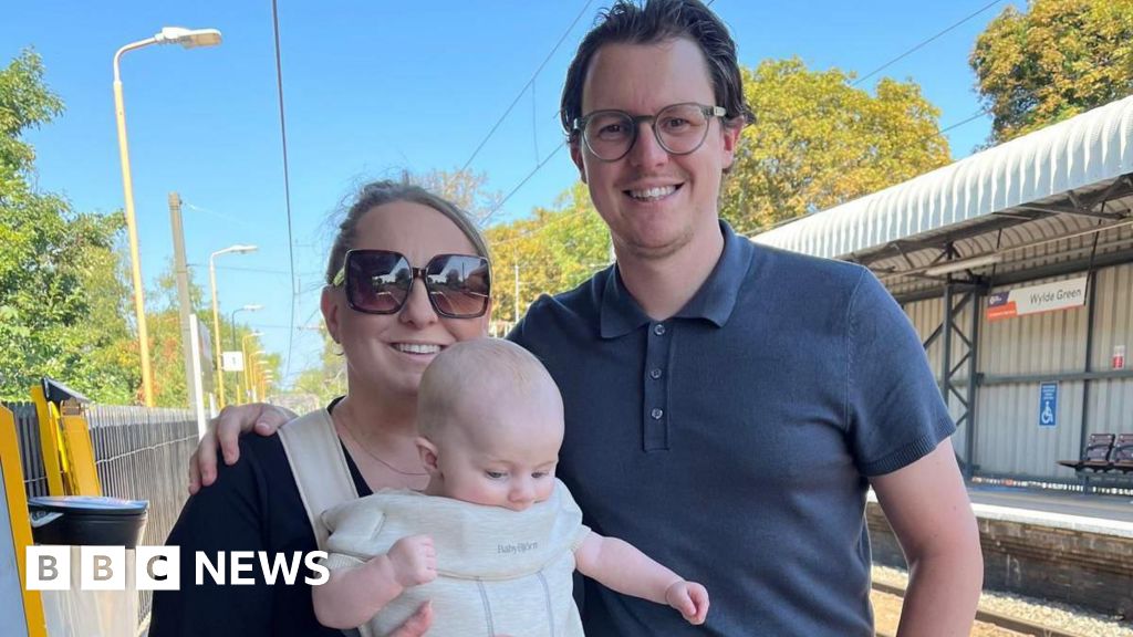 BBC News image for Woman without a womb helps to deliver her own baby - BBC