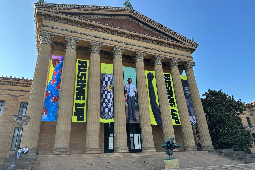 Associated Press image for Philadelphia museum brings Rocky statue inside after decades of tension - AP News