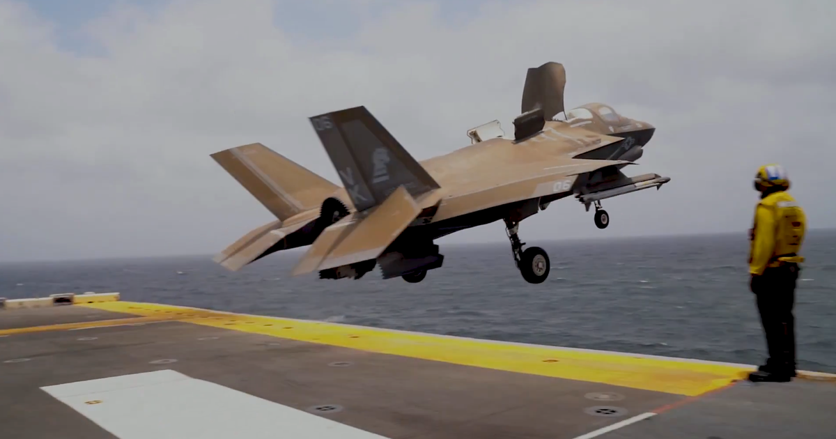 CBS News image for U.S.-Iran Latest: Iranian drones target Bahrain after U.S. strikes Iran; Trump accuses Tehran of ceasefire violation - CBS News