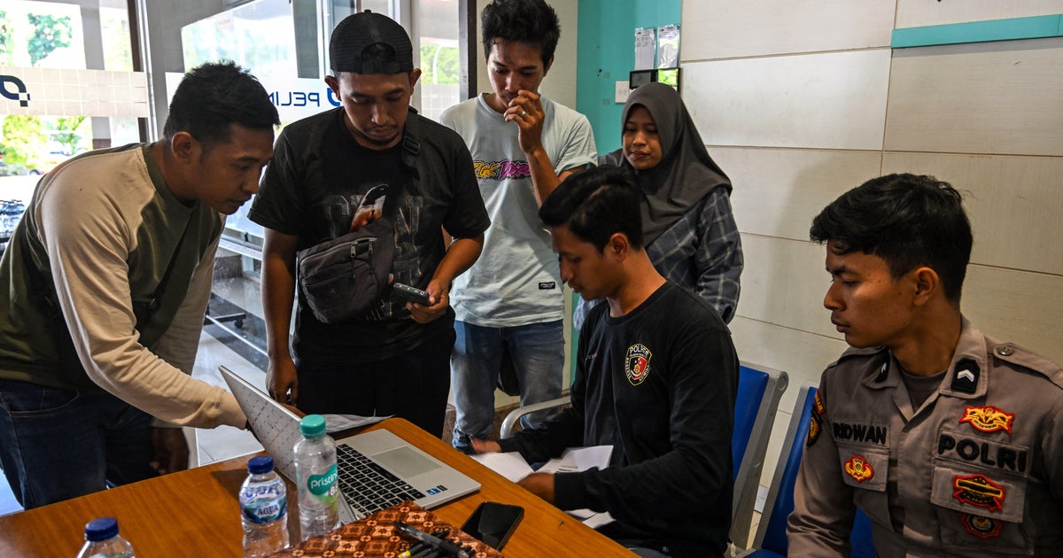 CBS News image for Search underway for 130 people after Indonesian passenger ship carrying more than 240 people overturns - CBS News