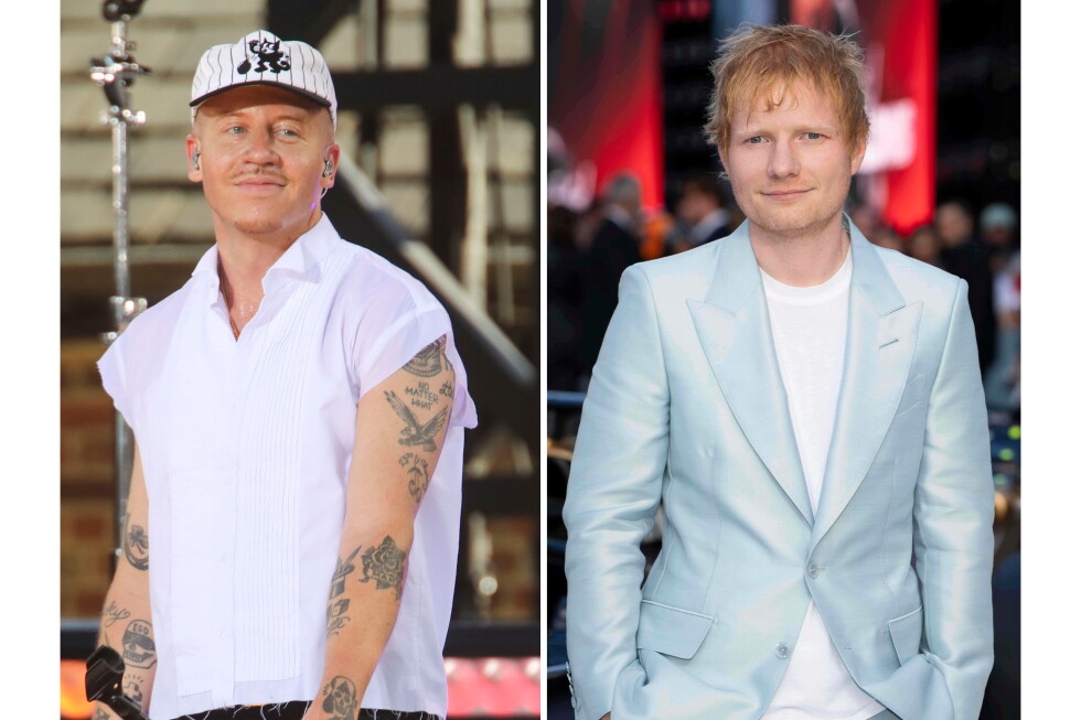Associated Press image for Ed Sheeran says dropping Macklemore over rapper's pro-Palestinian comments was 'promoter’s decision' - AP News