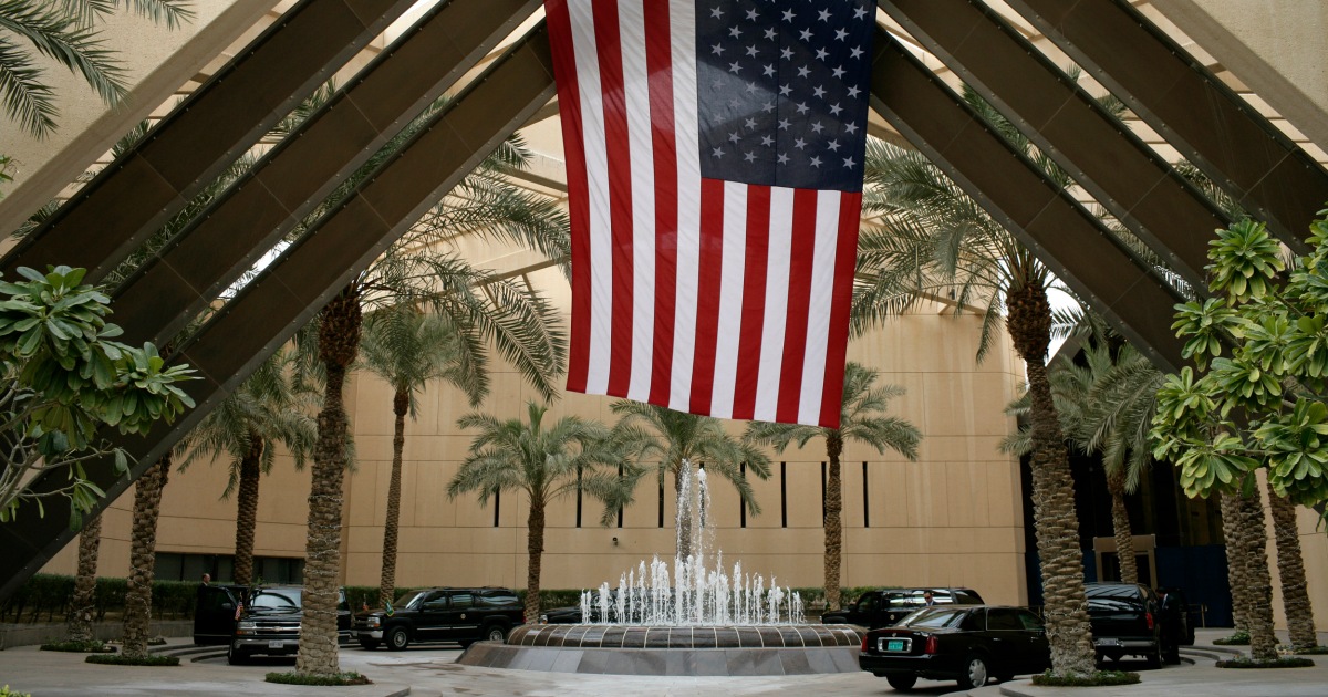 NBC News image for U.S. troops and diplomats evacuating Middle East posts, sources say - NBC News