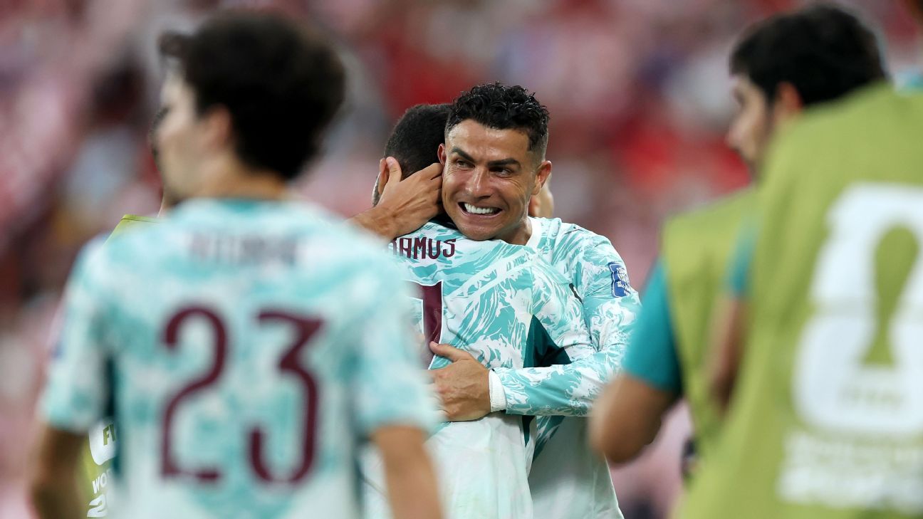 ESPN image for Portugal, Ronaldo survive late scare from Croatia at World Cup - ESPN