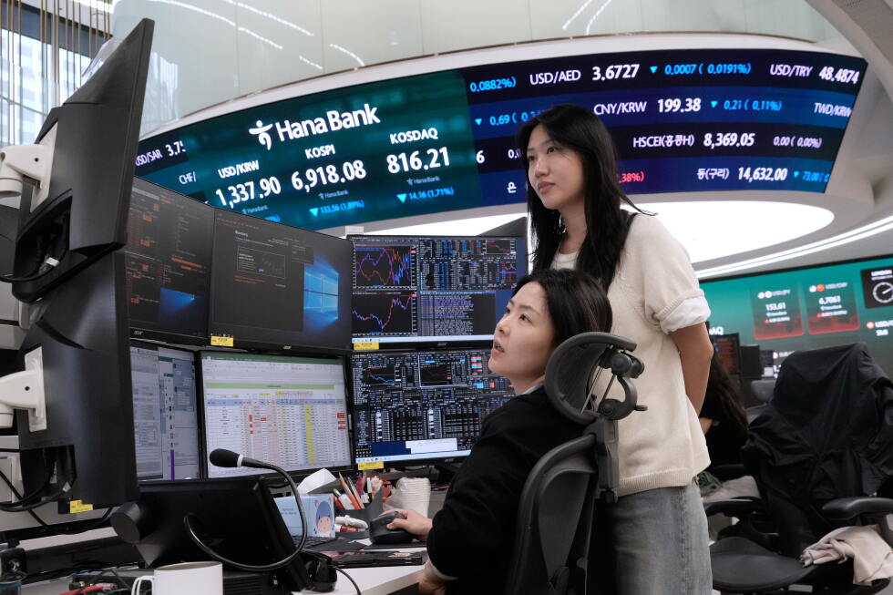 Associated Press image for World shares retreat and oil prices trade above $100 a barrel - AP News