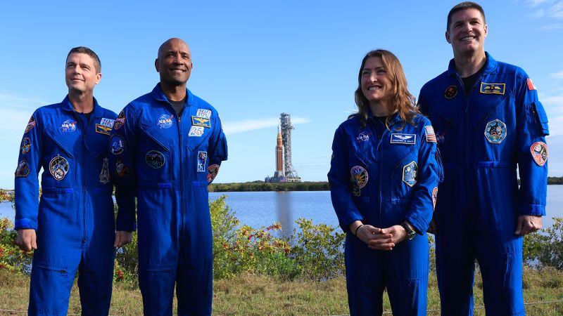 CNN image for What to know about the 4 people launching to make history around the moon - CNN