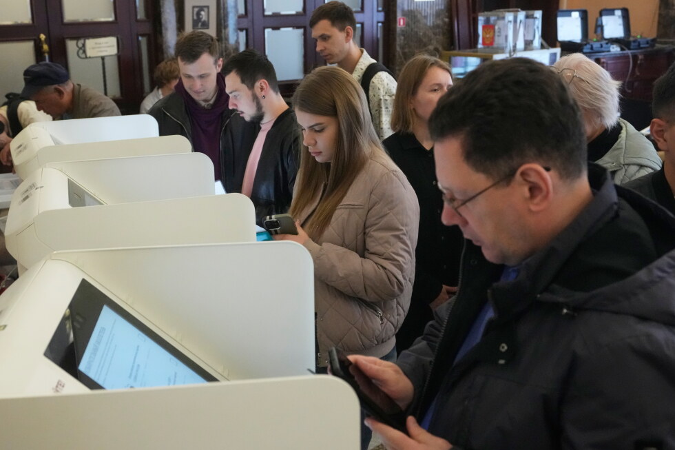 Associated Press image for Russia begins 3 days of voting in a parliamentary election set to cement the Kremlin’s power - AP News
