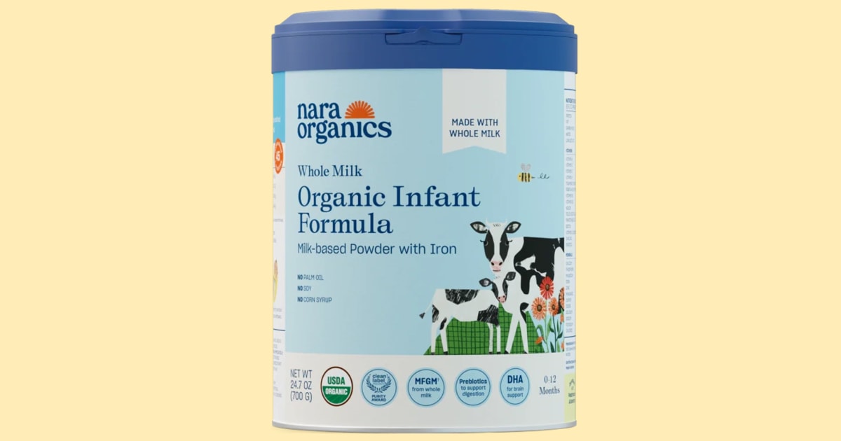 NBC News image for Nara Organics recalls infant formula after 3 babies are diagnosed with botulism - NBC News