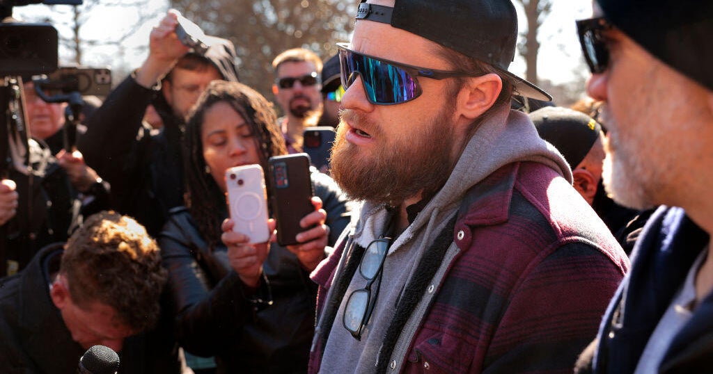 CBS News image for Judge vacates convictions of 4 Proud Boys in Jan. 6 Capitol insurrection - CBS News