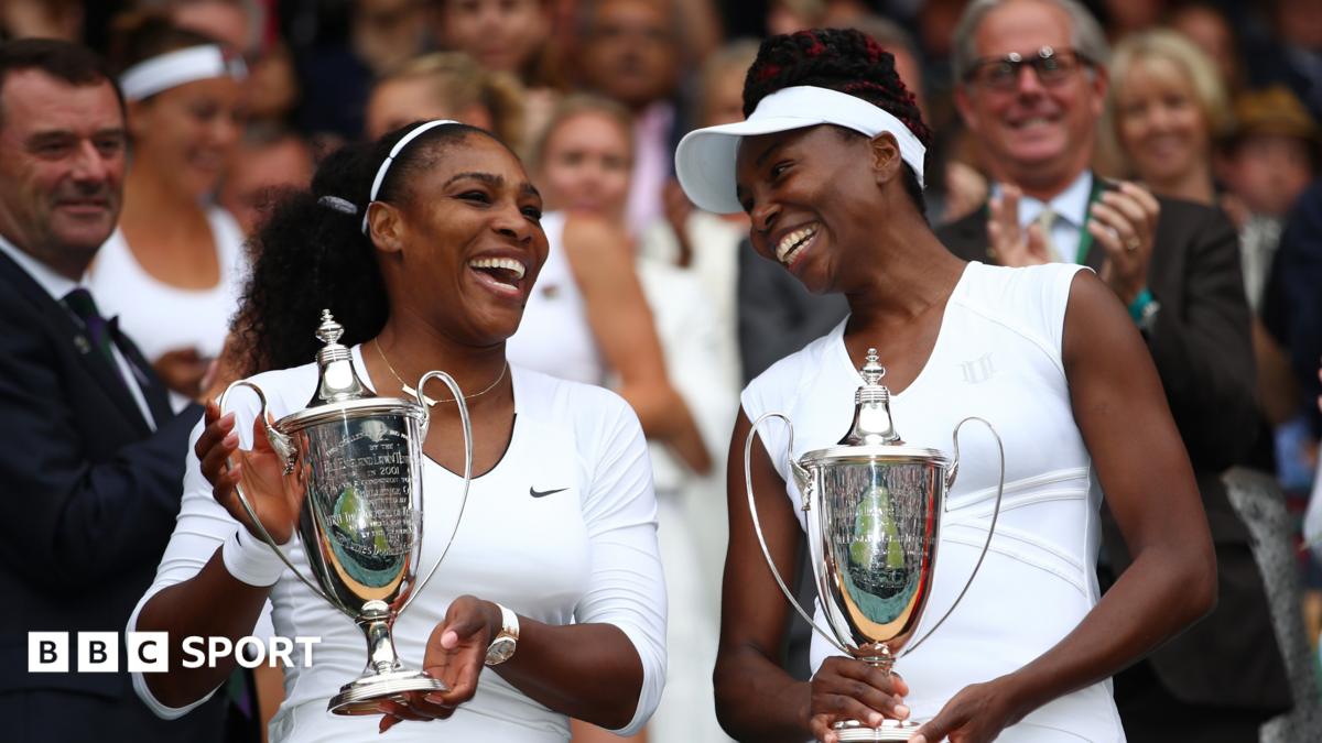 BBC News image for Wimbledon 2026: Serena Williams and Venus Williams receive doubles wildcard - BBC