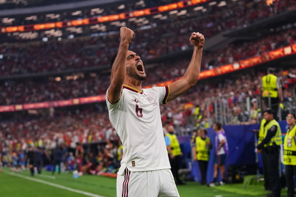 Associated Press image for Merino’s late goal sends Spain to quarterfinals and ends Ronaldo’s World Cup career - AP News