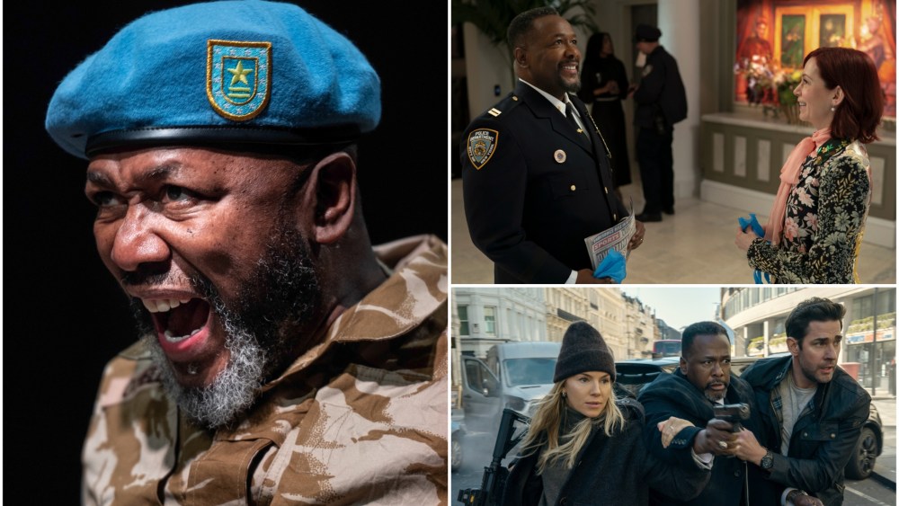 Variety image for Wendell Pierce Challenged Himself to an Annual Acting Trifecta. Now He’s Starring in a ‘Jack Ryan’ Movie, ‘Elsbeth’ and ‘Othello’ All at Once - Variety