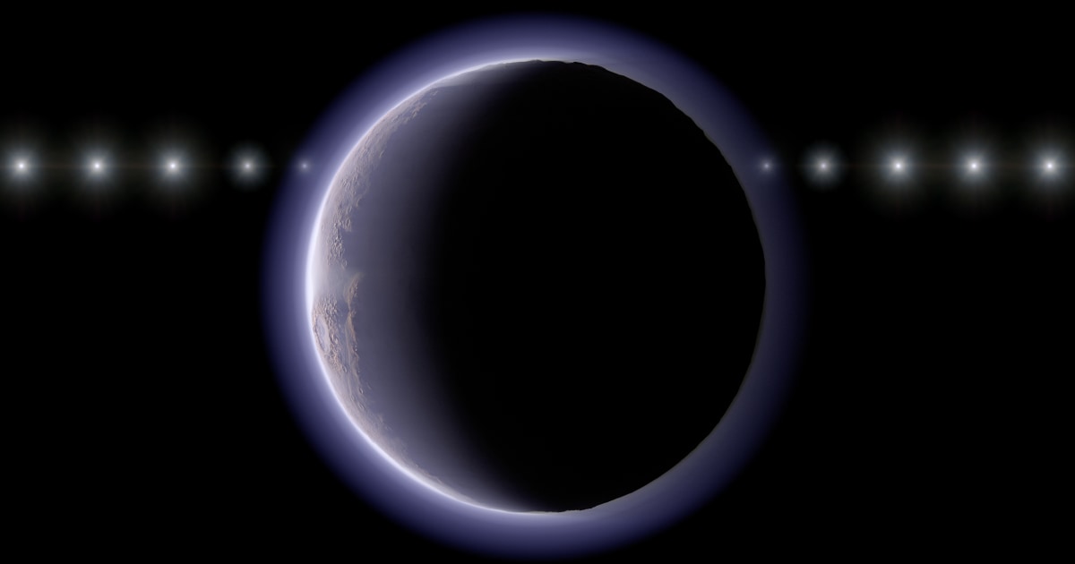 NBC News image for Astronomers believe they’ve detected an atmosphere around a tiny, icy world beyond Pluto - NBC News