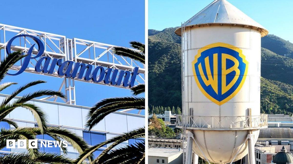 BBC News image for Paramount takes over Warner Bros in <div id=