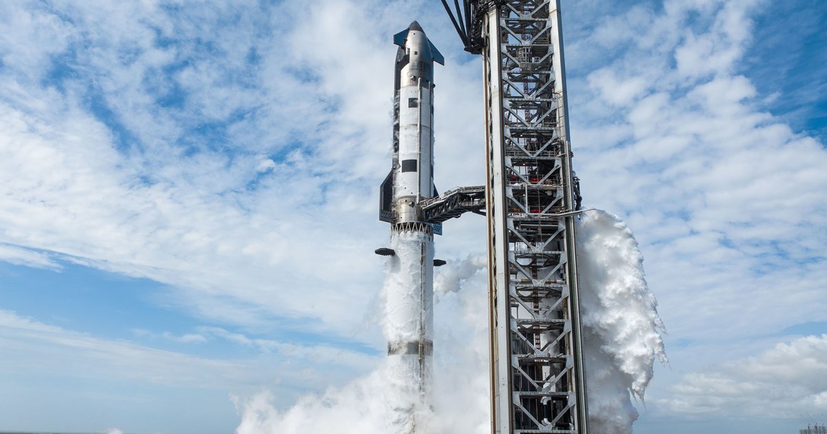 NBC News image for For SpaceX, the stakes of next week’s Starship rocket test flight are sky-high - NBC News