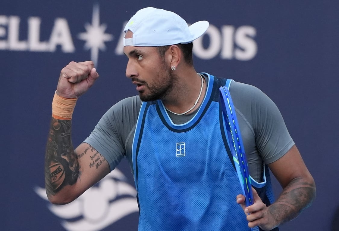 The Washington Post image for Nick Kyrgios suspended from tennis after testing positive for cocaine - The Washington Post