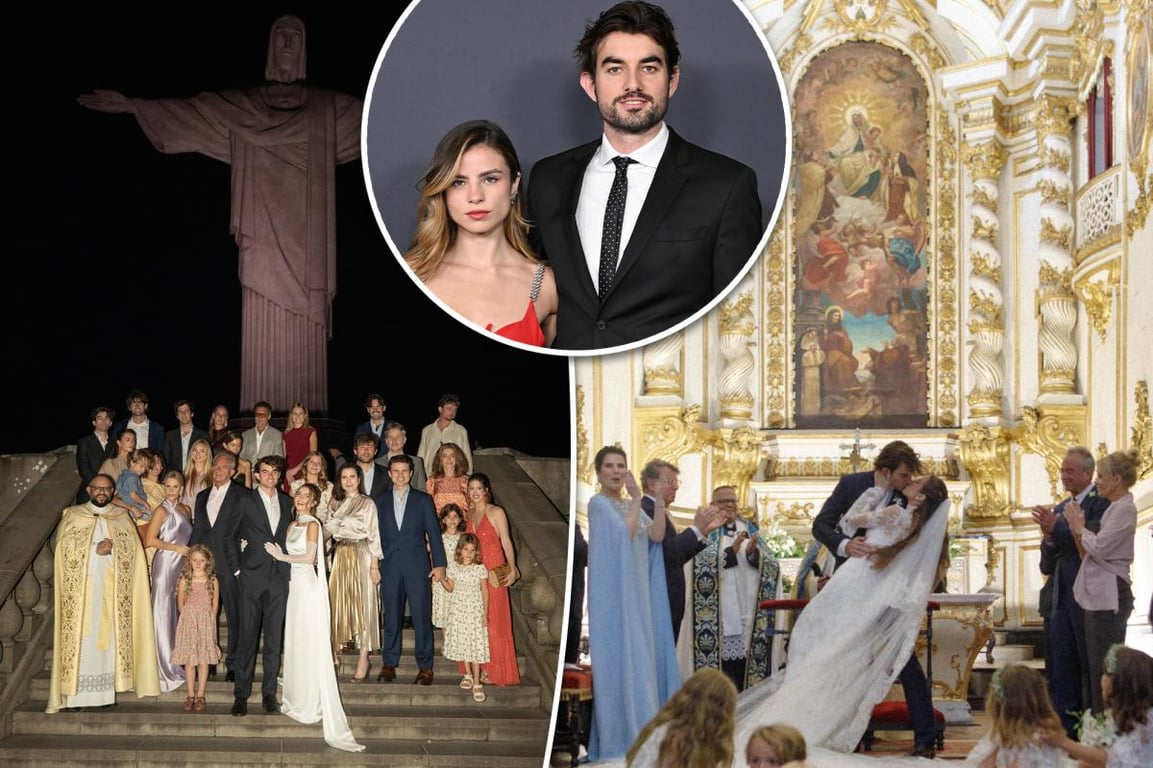 Fox News image for Conor Kennedy, RFK Jr’s son, celebrates wedding with Brazilian pop star in gorgeous Rio de Janeiro setting - Page Six
