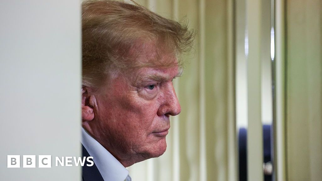 BBC News image for Why Trump is all-in on AI despite the warnings - BBC