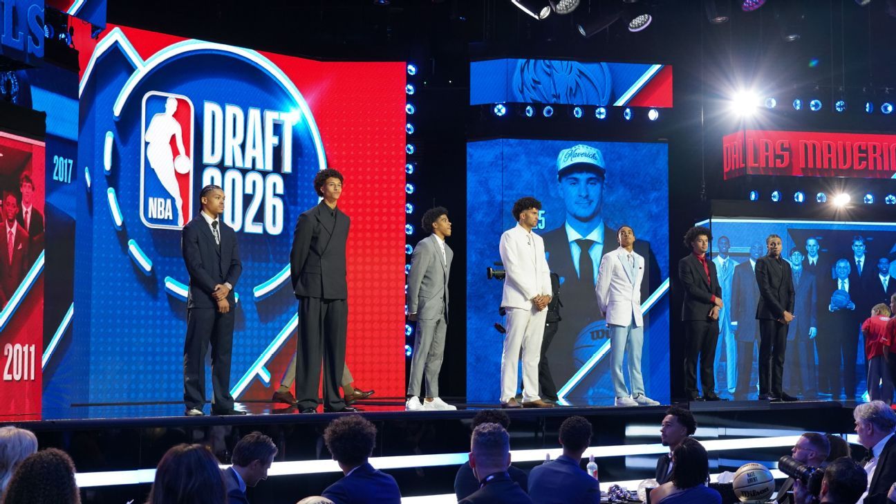 ESPN image for 2026 NBA draft: Round 1 winners, surprise picks, questions - ESPN