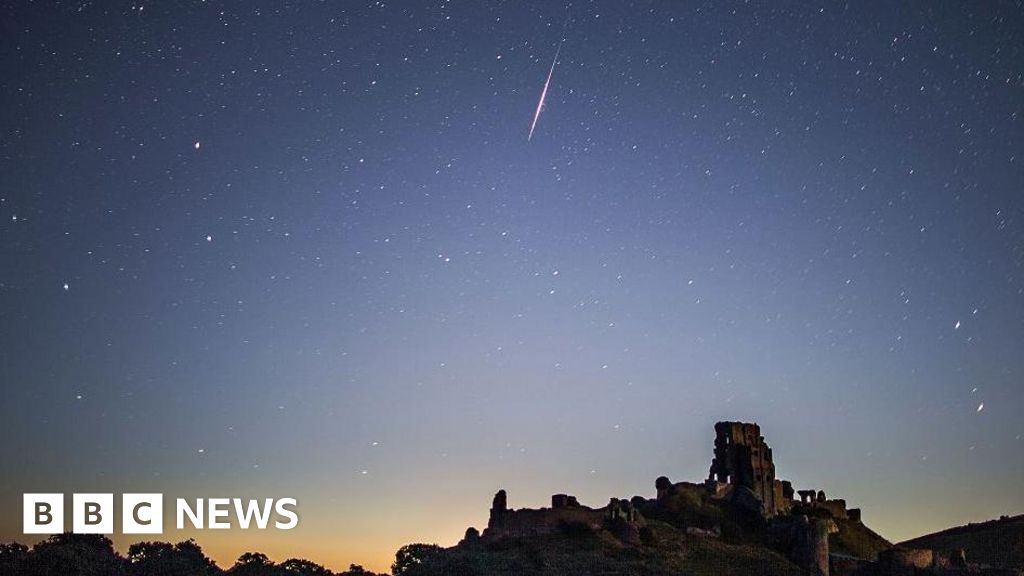 BBC News image for Perseid meteor shower reaches peak: When and where to catch a glimpse - BBC