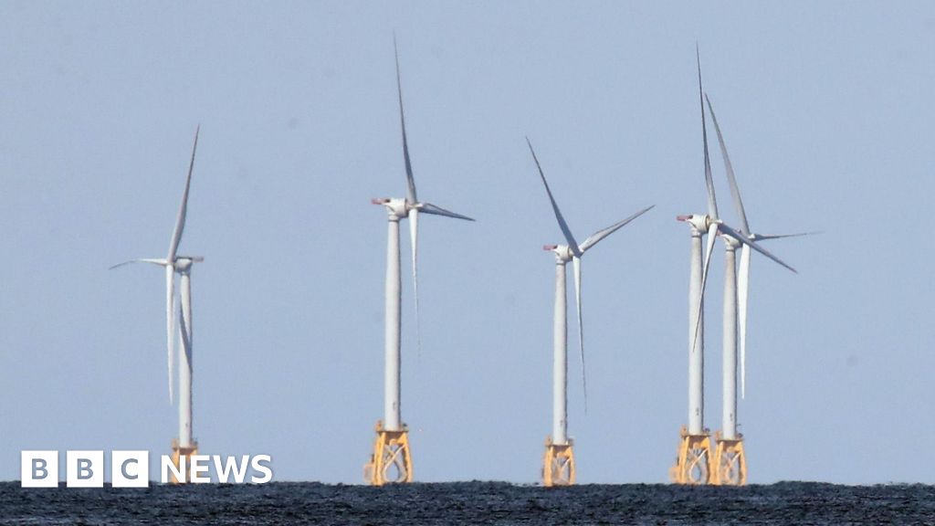 BBC News image for US to pay $1.2bn to energy firm RWE to halt offshore wind projects - BBC