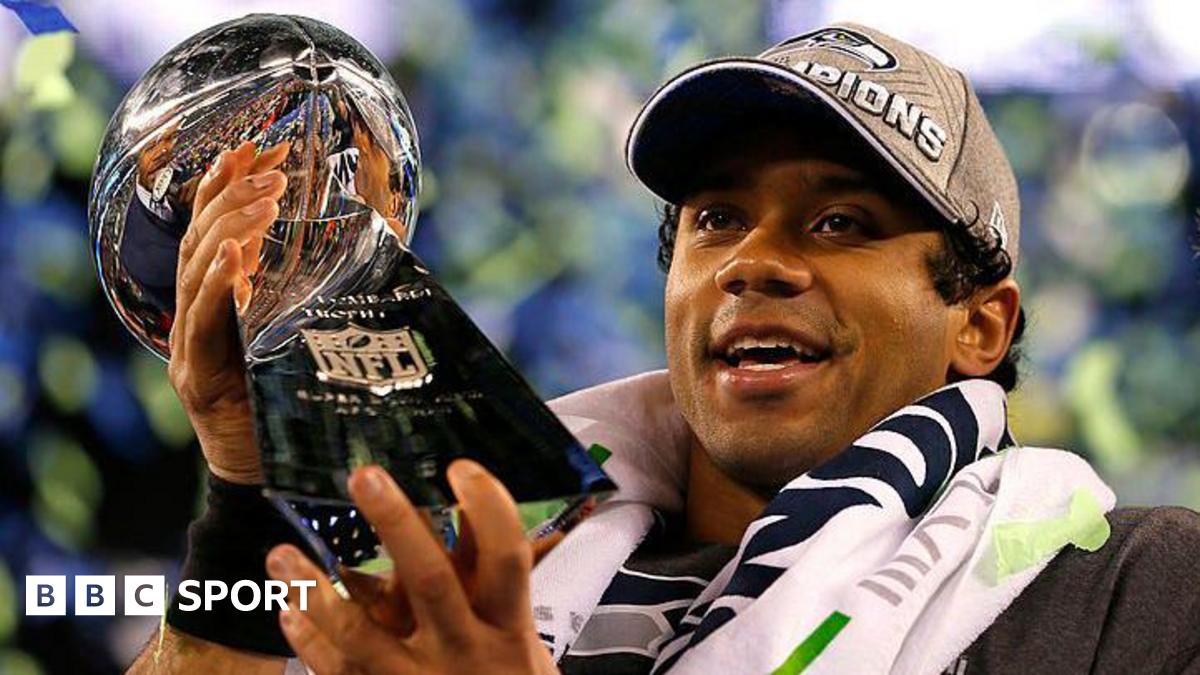 BBC News image for NFL: Quarterback Russell Wilson retires at 37 to take up media role with CBS - BBC