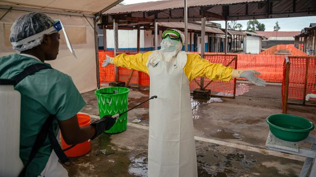 BBC News image for News of disease outbreaks can warp our brains in strange and subtle ways - BBC