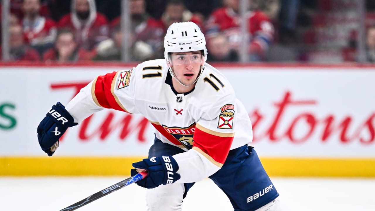 NHL News image for Samoskevich traded to Kraken by Panthers for draft picks - NHL.com