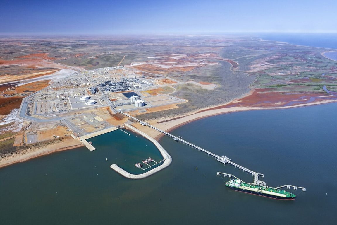 Bloomberg image for Chevron Says Damage to Wheatstone Gas Facility to Affect Restart - Bloomberg.com