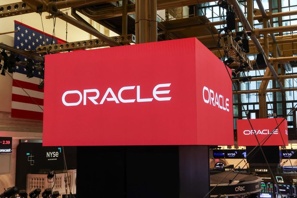 Bloomberg image for Oracle Reports Higher-Than-Expected Data Center Spending - Bloomberg
