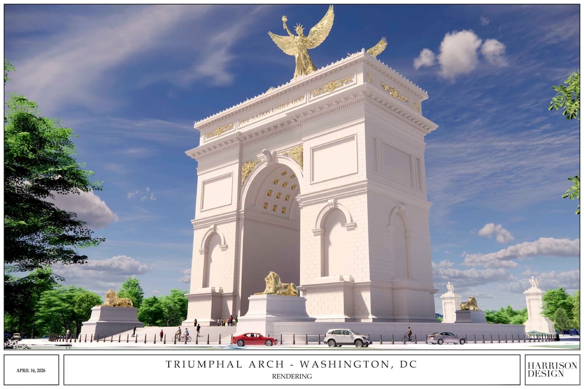 The Washington Post image for Trump officials unveil designs for president’s controversial 250-foot arch - The Washington Post