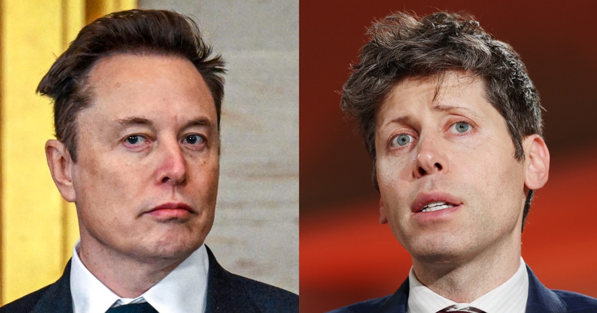 NBC News image for What's at stake in the Elon Musk-Sam Altman trial - NBC News