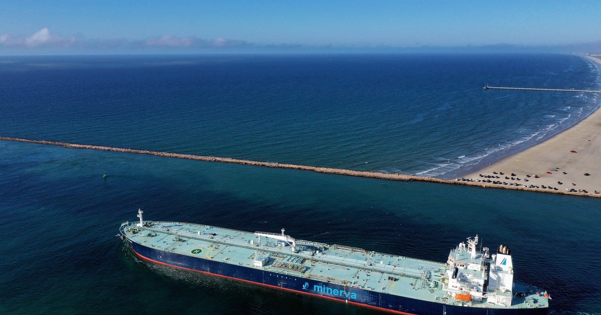 CBS News image for Coast Guard, FBI boarded Texas-bound commercial oil tanker to investigate cyberattack - CBS News