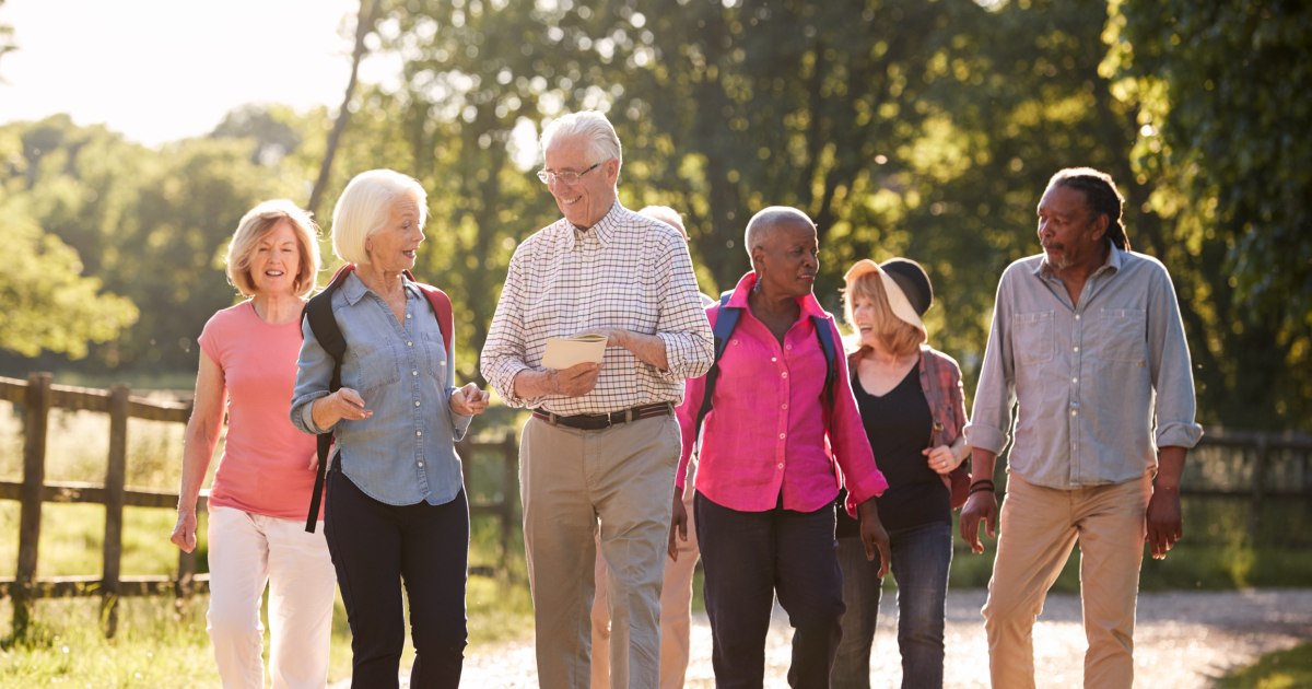 NBC News image for Major international trial finds healthy behaviors help brain health in older adults - NBC News