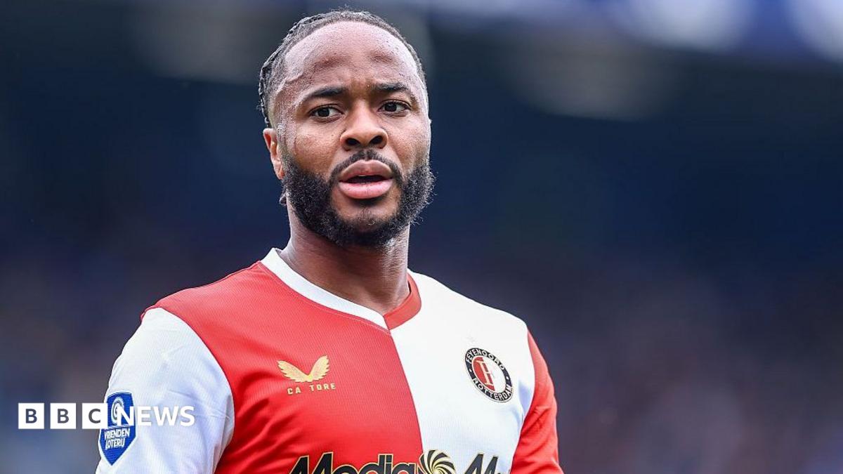 BBC News image for Raheem Sterling admits dangerous driving after M3 motorway crash