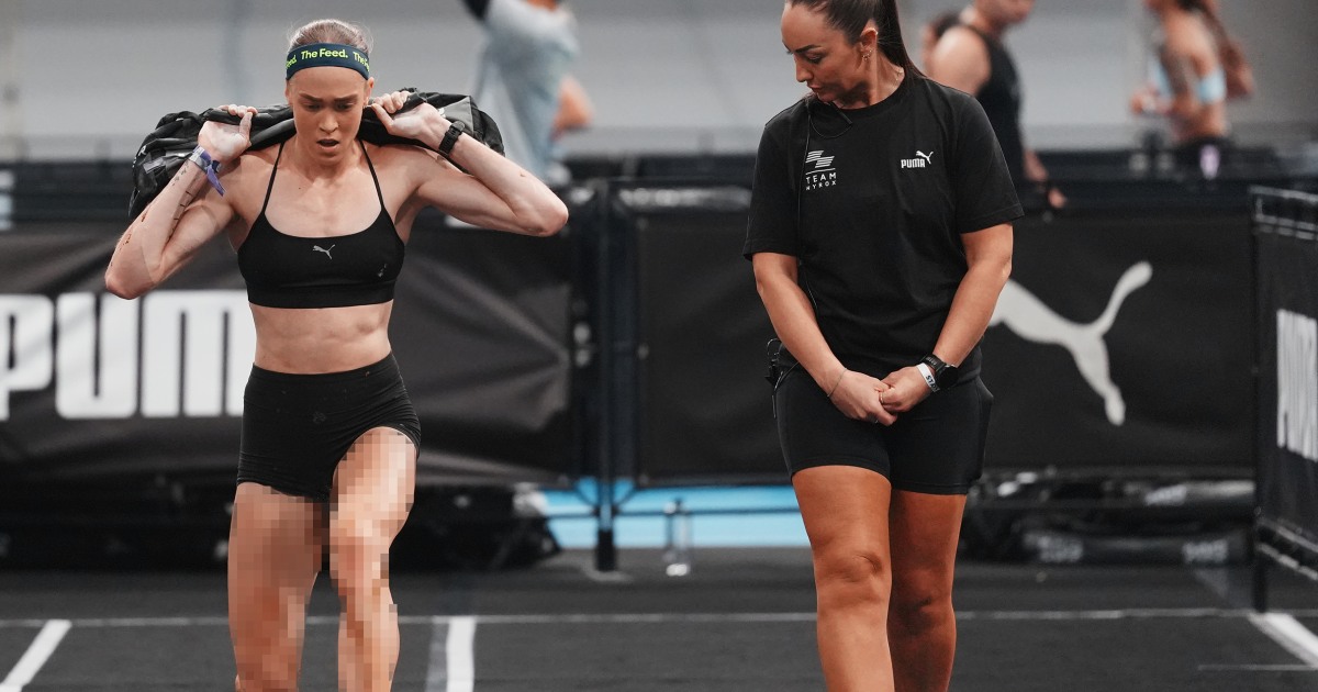 NBC News image for Competition co-founder apologizes after athlete allowed to continue despite defecating on herself - NBC News