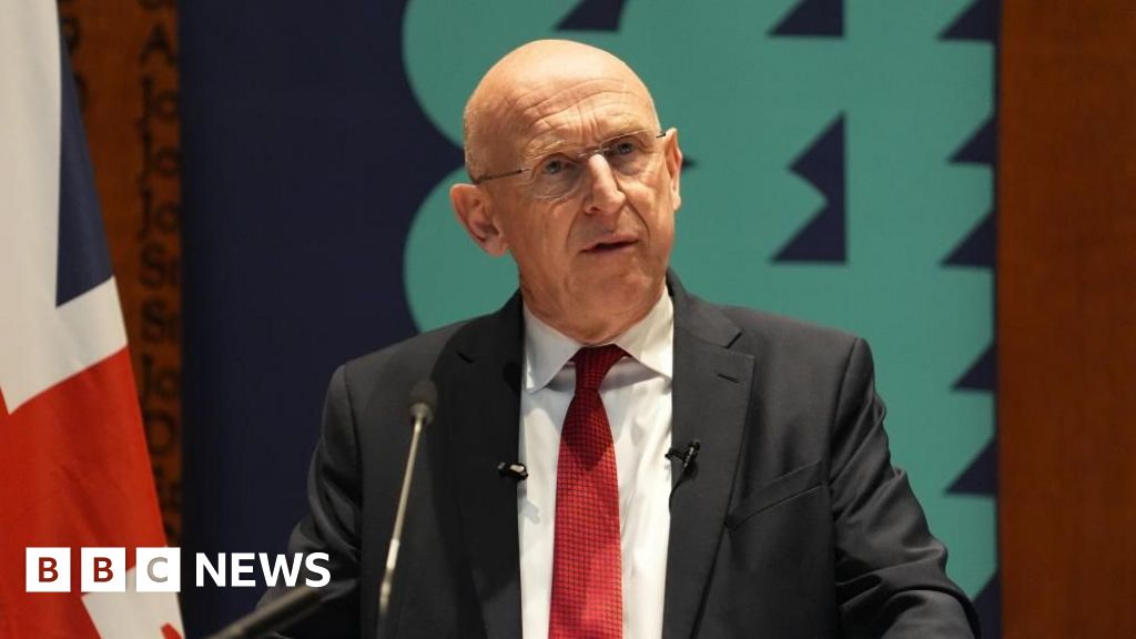 BBC News image for John Healey wanted UK to join global investment bank to raise defence funds - BBC