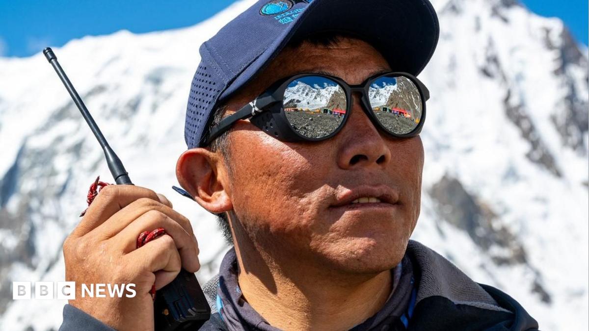 BBC News image for The mission to recover Nims Purja's body from Broad Peak