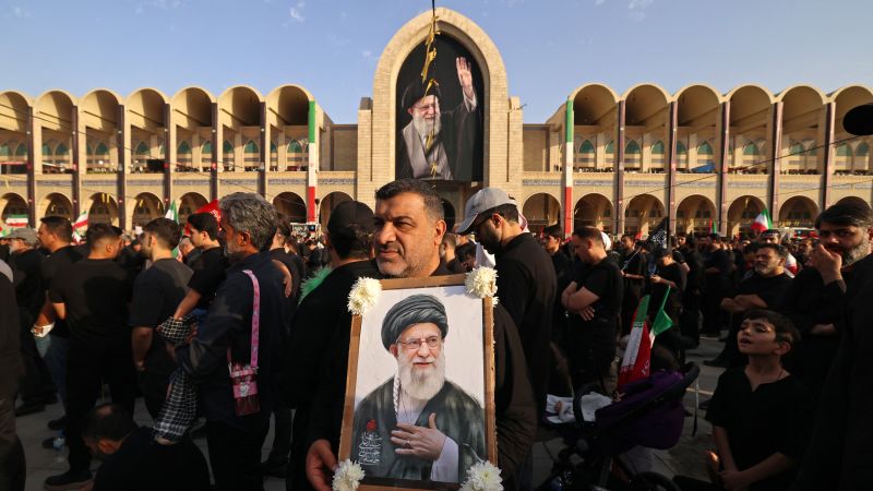 CNN image for Live updates: Iran begins dayslong funeral for supreme leader - CNN