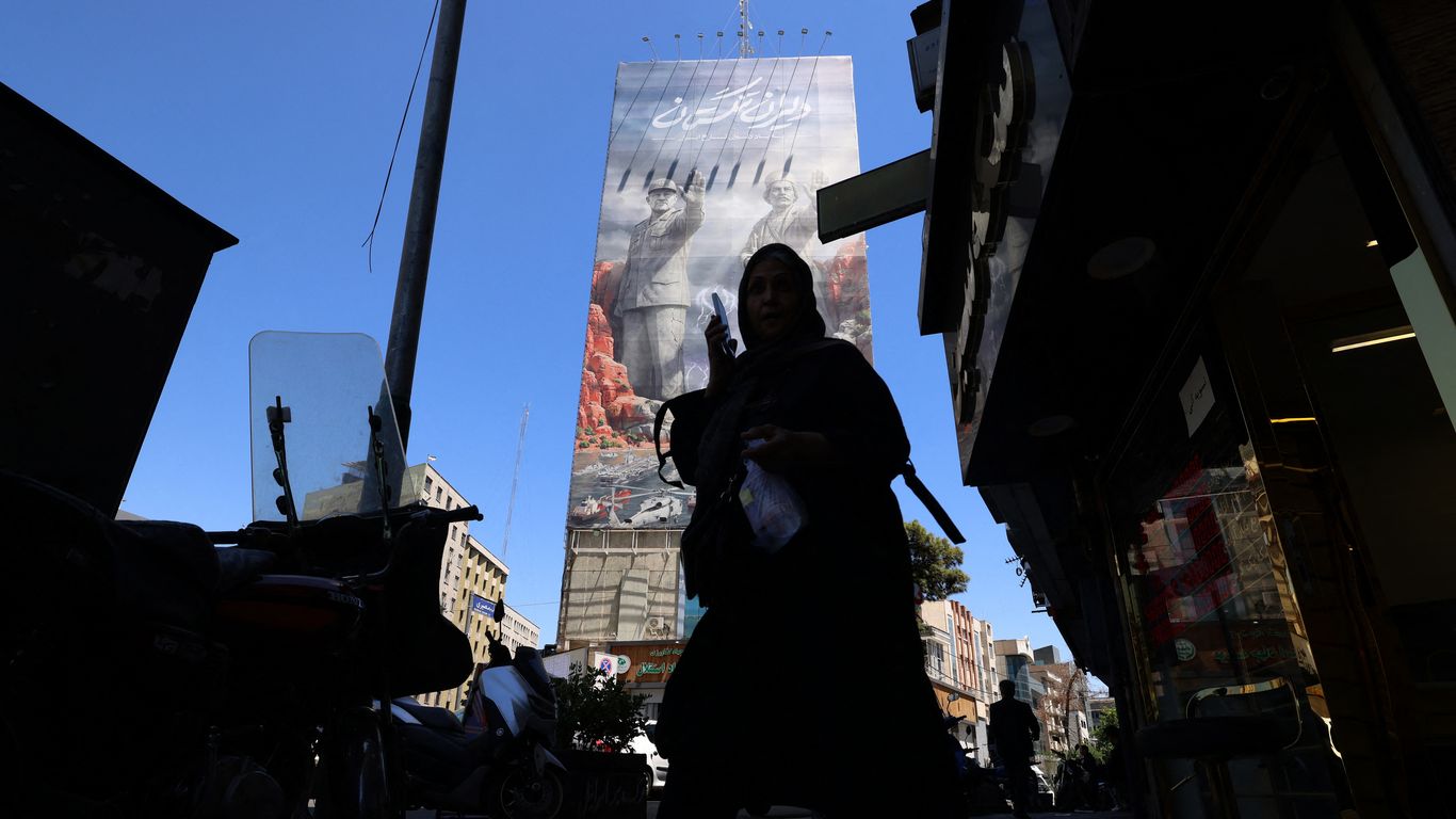 Axios image for Trump warns Iran "clock is ticking" until U.S. launches harder strikes - Axios