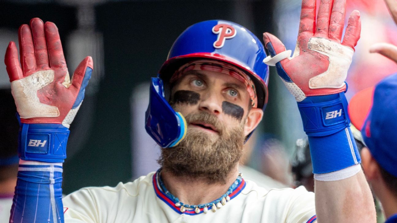 ESPN image for Phillies go from collapse to clinch, secure wild card berth - ESPN