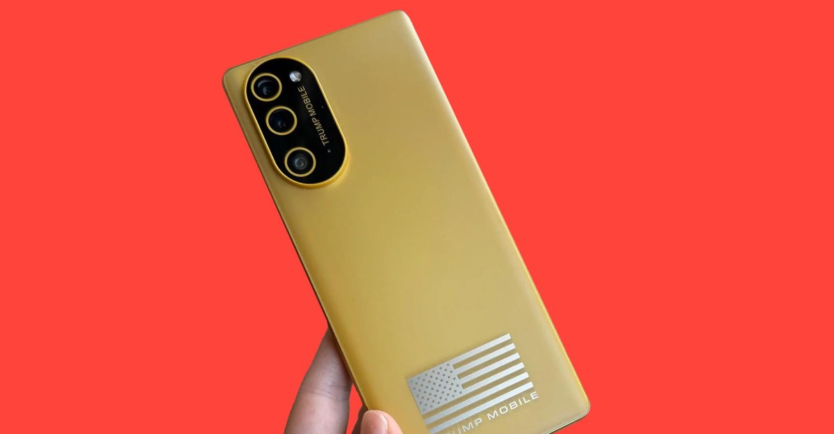 The Verge image for I held the Trump phone - The Verge