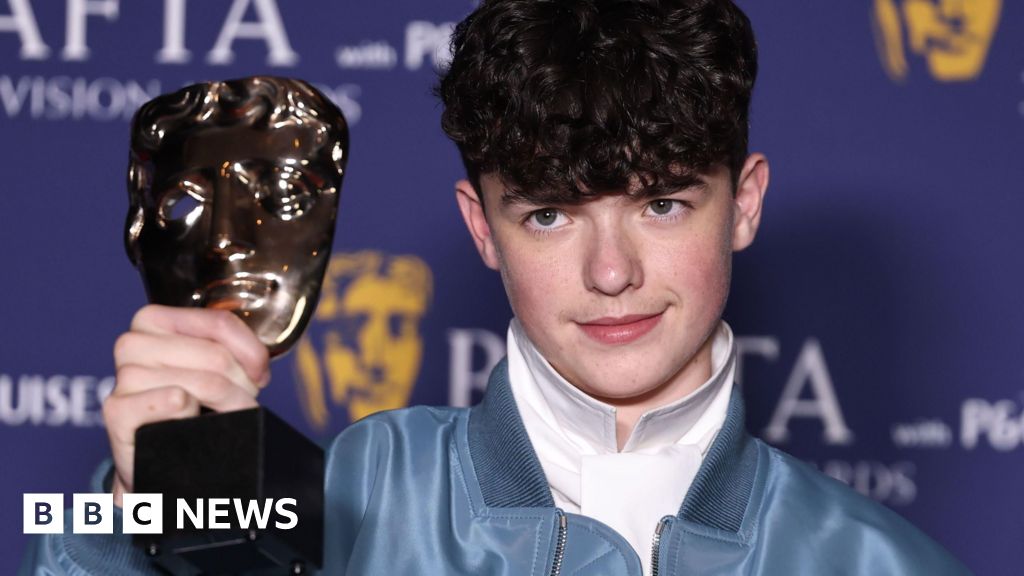 BBC News image for Adolescence makes history at Bafta TV Awards - BBC