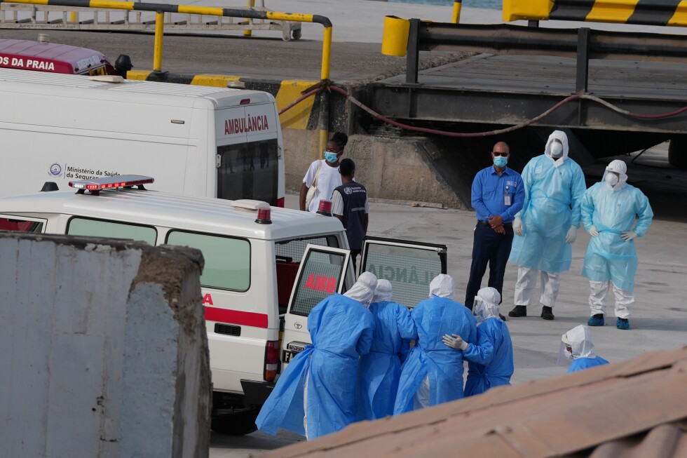 Associated Press image for Health officials track dozens who left hantavirus-stricken ship after 1st fatality - AP News