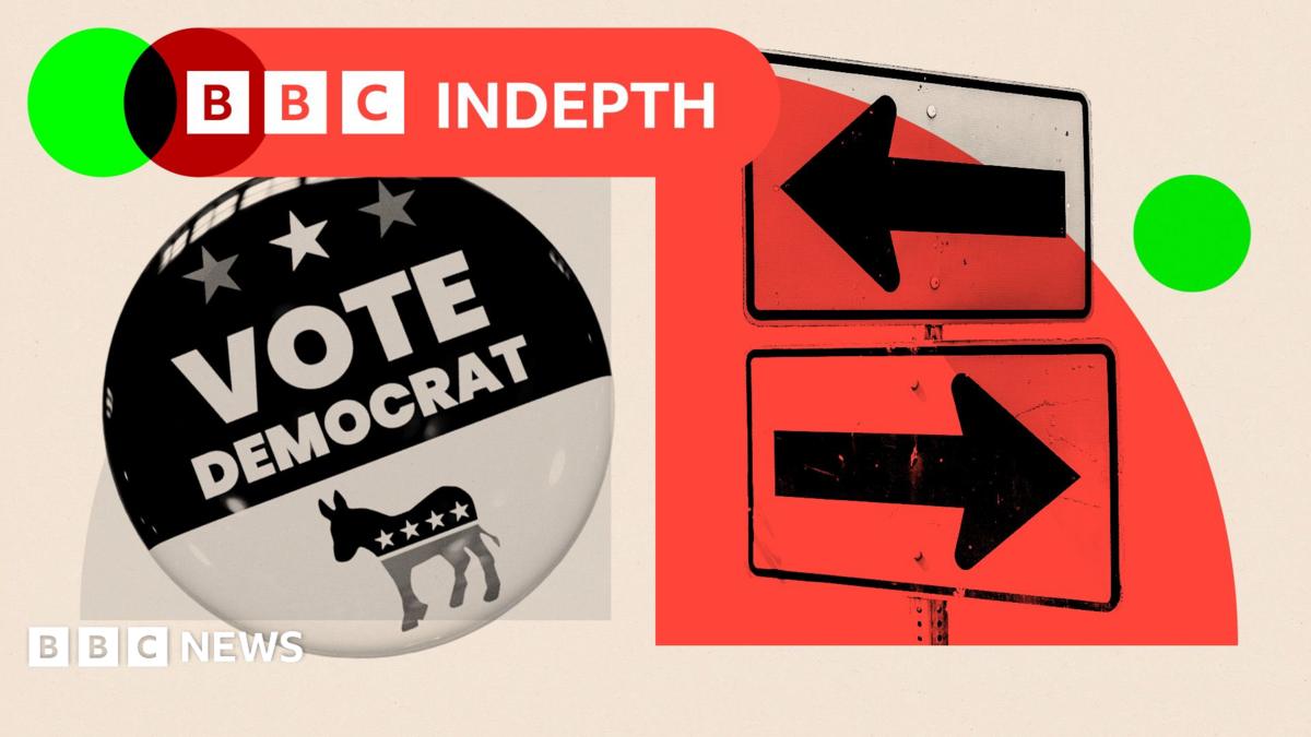 BBC News image for Democrats have an identity crisis - it won't be an easy fix